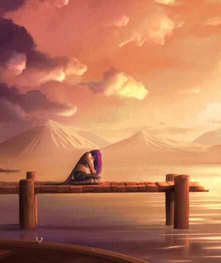 Character w/ alternate light source