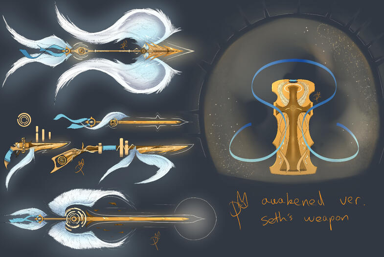 Weapon design sheet Weapon design sheet